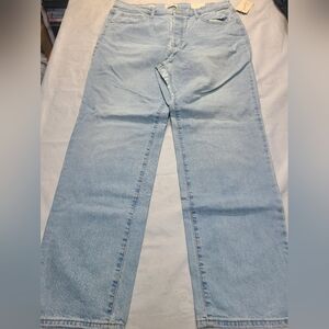 Women's High-Rise 90's Straight Jeans Universal Thread Vintage Light Wash 16